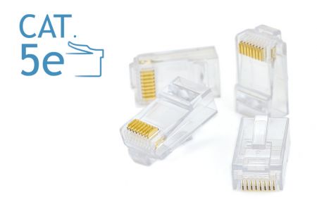 C5e Unshielded - RJ45 Plug for Cat 5e UTP Cable